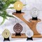 12 Pieces Easel Stands Mini Coin Display Stand 2.17 x 1.65 Inch Easel Holder Card Stand for Display Black Display Stand for Collectibles Plastic Plate Display Holder for Medal Watches Picture